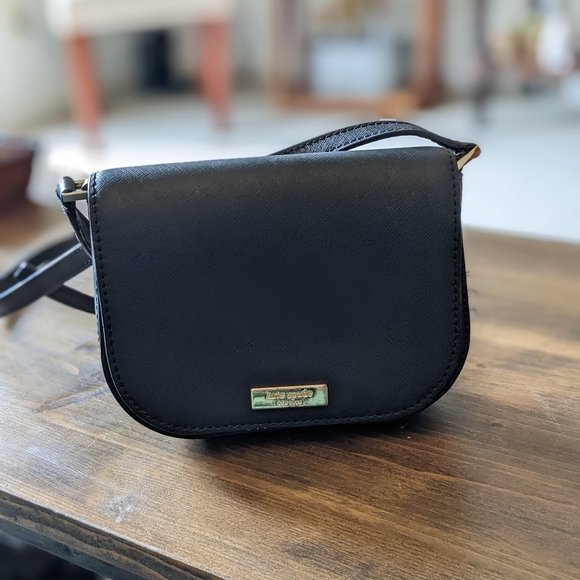 Kate Spade Small Black Crossbody Bag - Picture 1 of 6